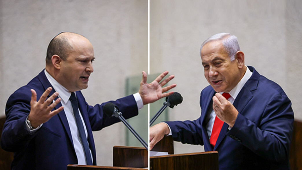 בנימין נתניהו ונפתלי בנט