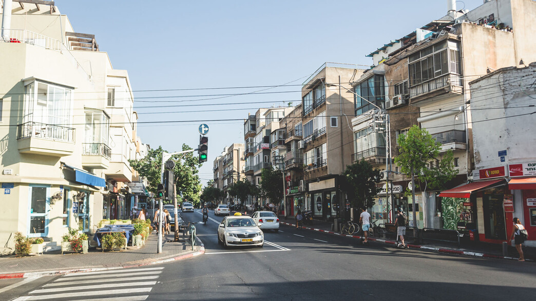 צומת הרחובות פינסקר ובוגרשוב בתל אביב