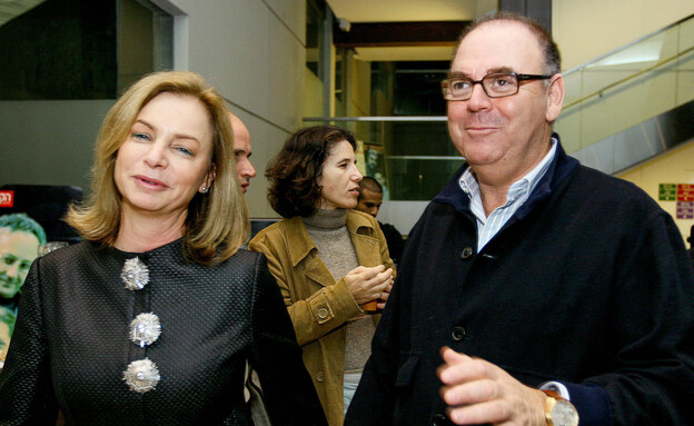 איתן ורטהיימר עם אשתו אריאלה ורטהיימר באירוע בשנת 2008 (צילום: משה שי , פלאש 90)