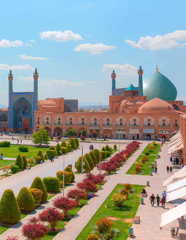 איראן מסגד איספהאן (צילום: muratart, Shutterstock)