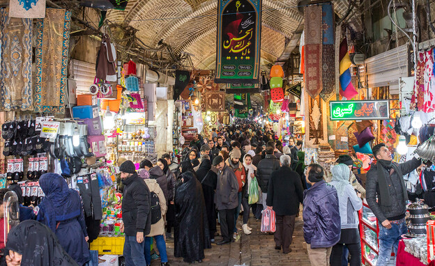הבזאר הגדול של טהראן (צילום: Mazur Travel, Shutterstock)