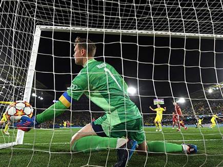 ולבסוף גם היתה היחידה שהוציאה כדור מהרשת (GETTY)