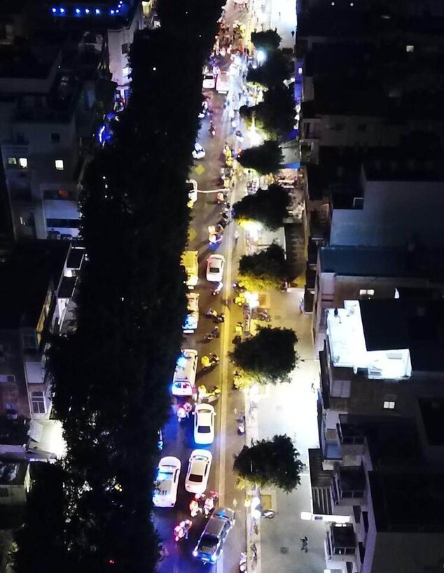 פיגוע ירי ברחוב דיזנגוף בת"א (צילום: אמיחי זעירא)