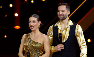 אלכס שטילוב ונינה סולוביוב (צילום: מתוך "רוקדים עם כוכבים", קשת12)