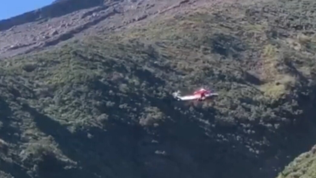 בן ואב ישראלים חולצו בסטרומבולי בן ואב ישראלים חולצו בסטרומבולי