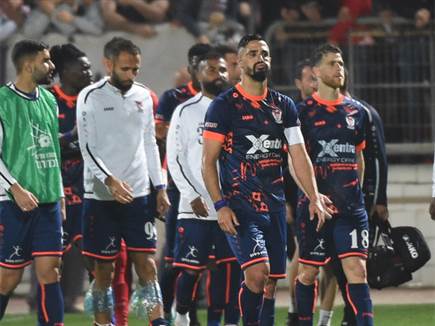 שחקני בני סכנין בסיום (ברני ארדוב)