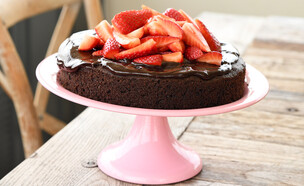 עוגת שוקולד רכה לפסח של רחלי קרוט (צילום: רחלי קרוט)