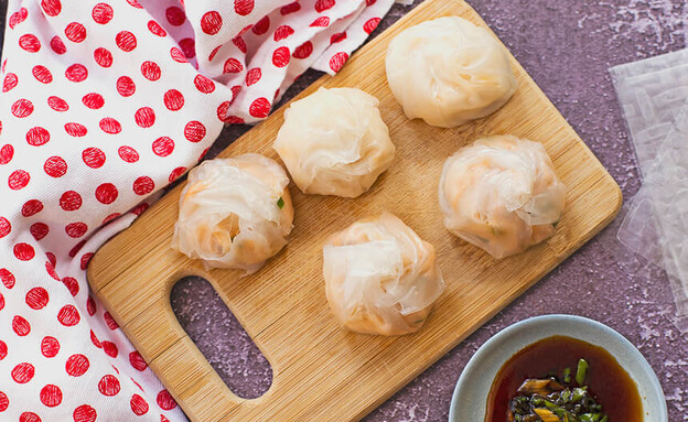 דיס סאם דפי אורז. לפני הבישול