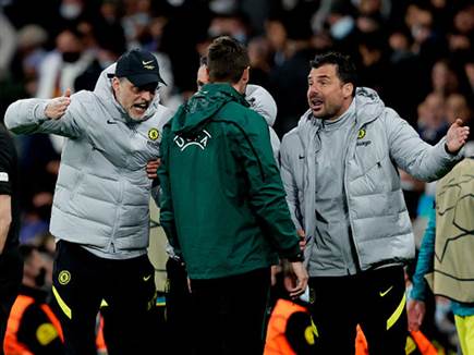 השתגע על הקווים ואף קיבל צהוב. טוכל (GETTY)