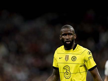 אחד המשחקים הטובים שלו העונה. רודיגר (GETTY)