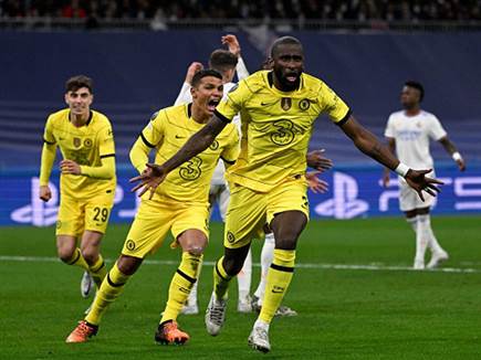 הוסיף שער למשחק האדיר שלו. רודיגר (GETTY)