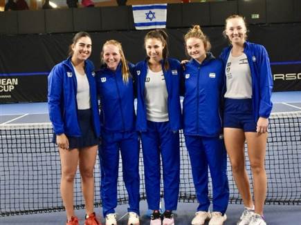 ממשיכה בקו החיובי. נבחרת ישראל ממשיכה לנצח (קרדיט: עופרה פרידמן, איגוד הטניס)