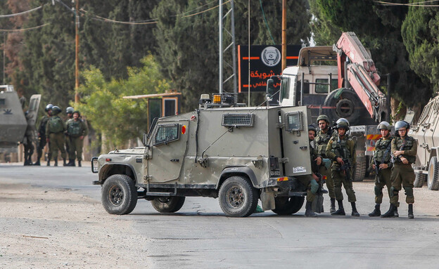כוחות צה"ל בטולכרם (ארכיון) (צילום: Nasser Ishtayeh, פלאש 90)