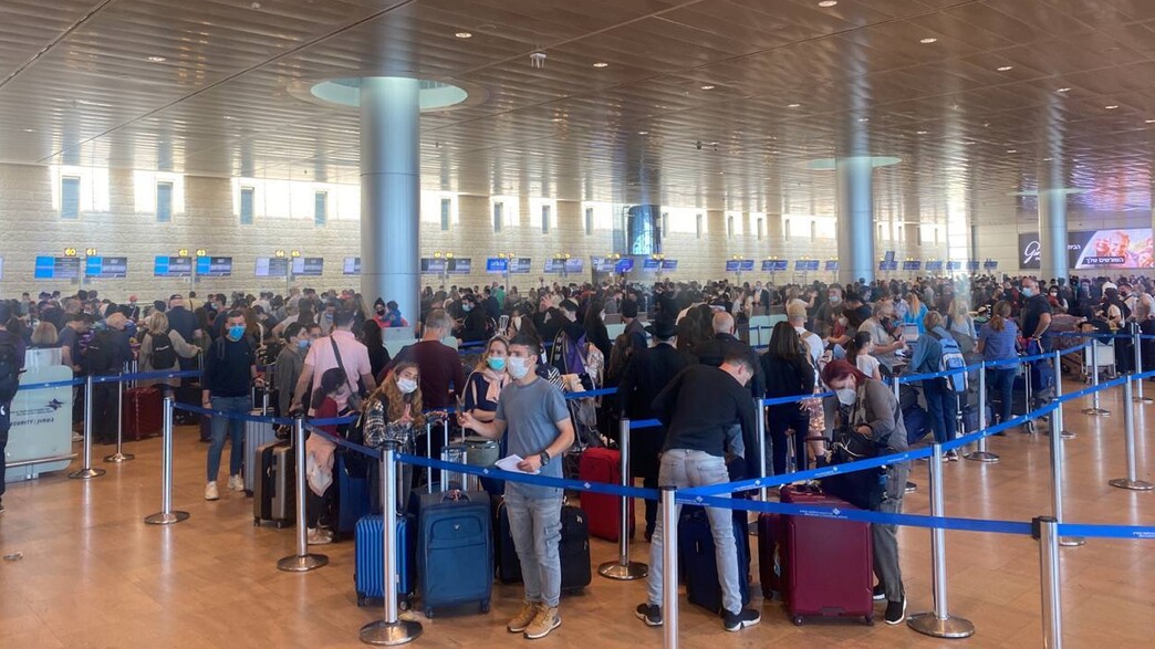 עומס חריג בנתב"ג