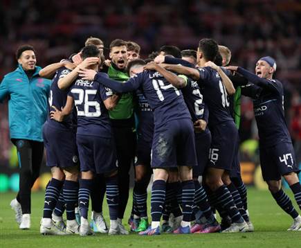 חצי גמר שני ברציפות של סיטי (Getty)