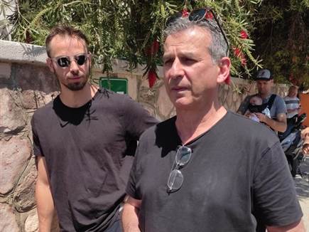 דני אורן ראש היחידה לספורט הישגי ויעקב טומרקין