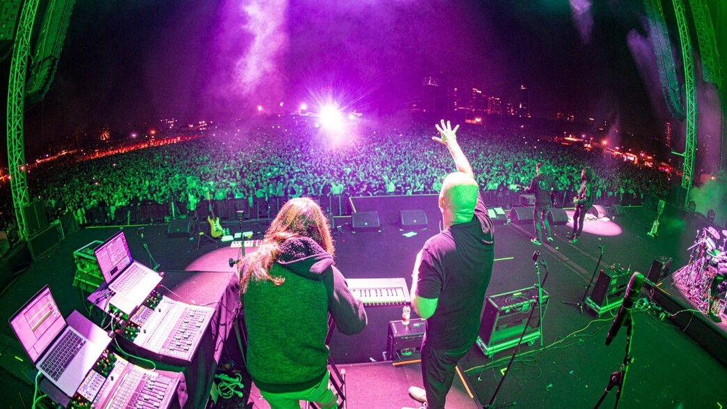 אינפקטד מאשרום בפארק הירקון