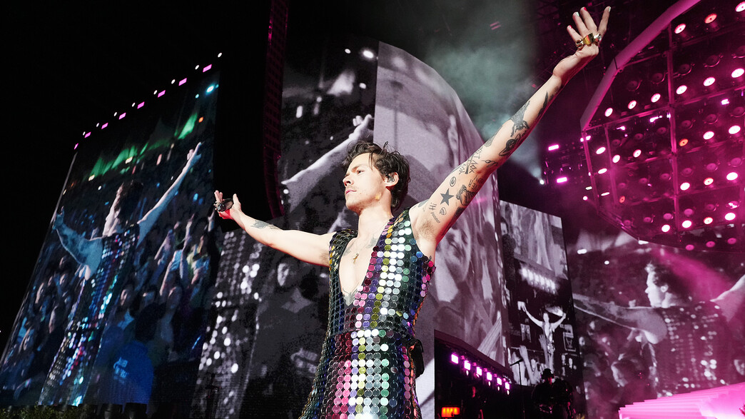 הארי סטיילס בקואצ'לה (צילום: Kevin Mazur/Getty Images for Coachella)