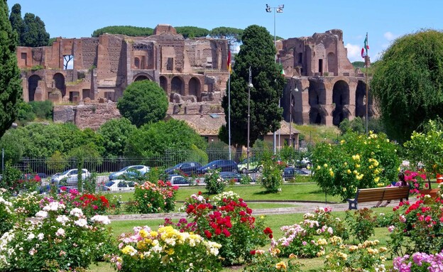 גן הורדים רומא איטליה (צילום:  LianeM, shutterstock)