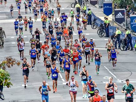 לא יום רגיל. מרתון 2021 (Getty) (צילום: ספורט 5)