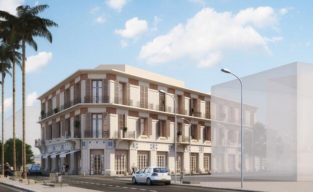 יפו - מלון ישרוטל בבניין השקם יפו - מלון ישרוטל בבניין השקם