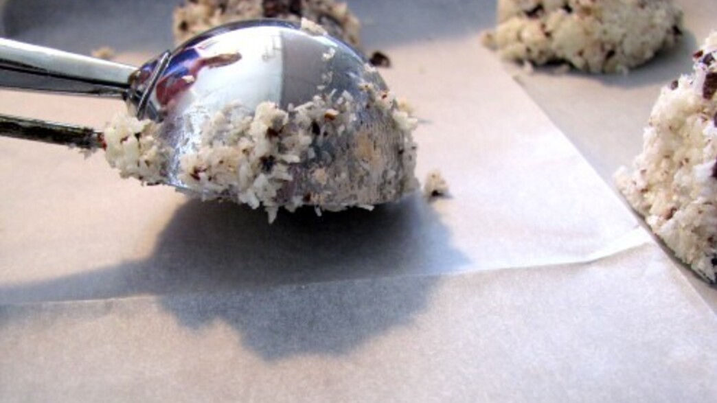 עוגיות קוקוס של אוכל זה טעים