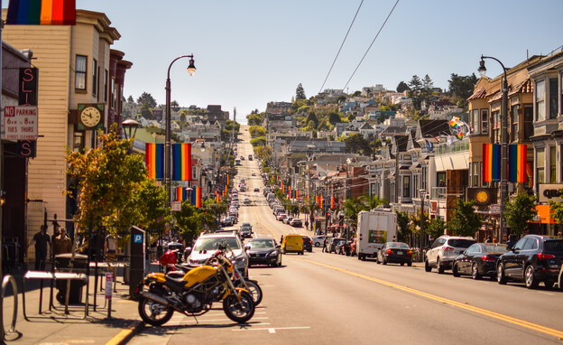 שכונת קסטרו סן פרנסיסקו  (צילום: AdrianoK, shutterstock)