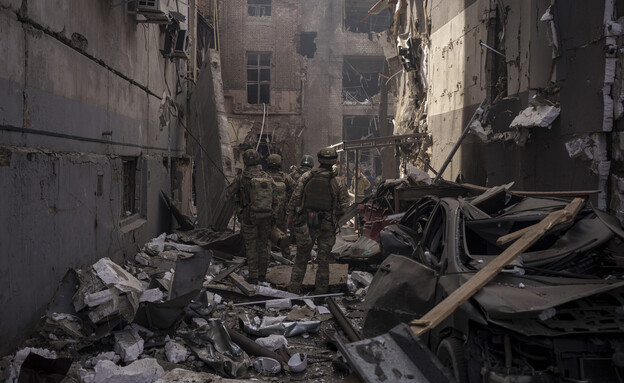 מלחמת רוסיה-אוקראינה בוצ'ה (צילום: Felipe Dana, AP)
