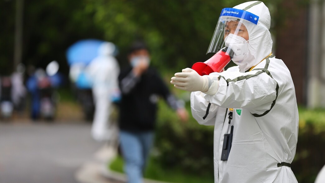 סגר בשנגחאי, סין סגר בשנגחאי, סין