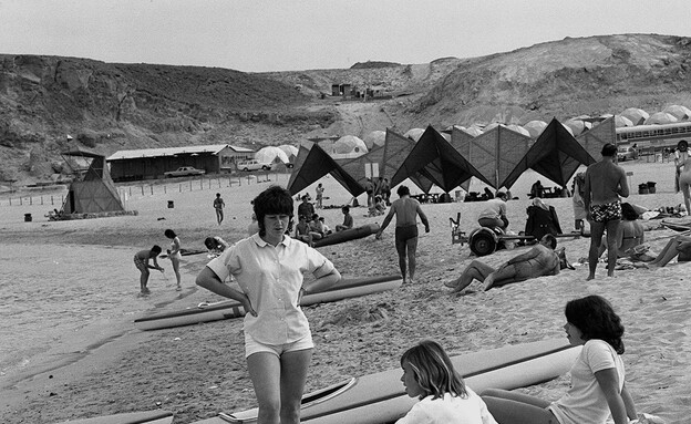 ההתיישבות אופירה בסיני (שארם א-שיח') ב-1972 (צילום: משה מילנר, לע"מ)