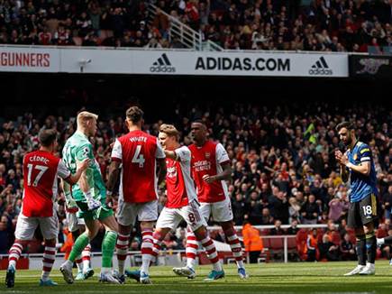 אך ברונו פרננדש החמיץ הזדמנות להשוות בפנדל (Getty)