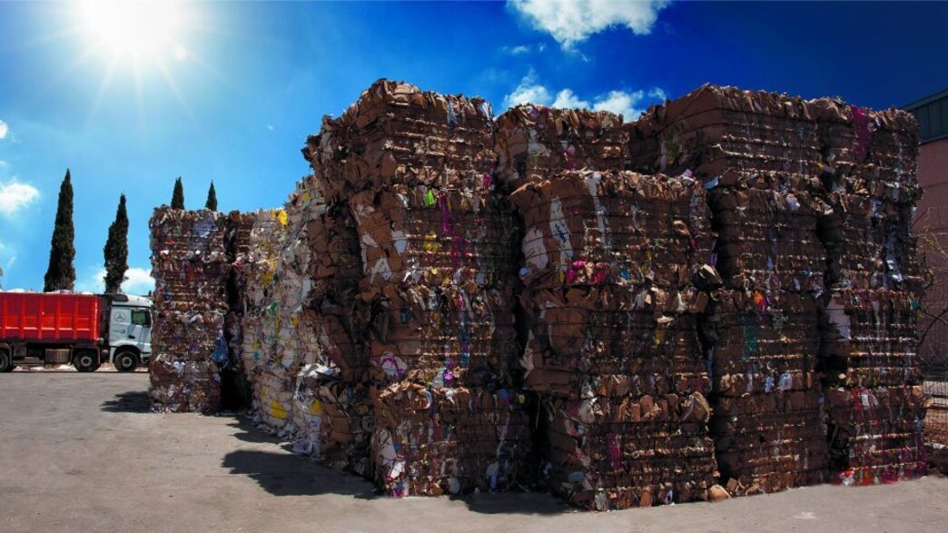 פסולת אריזות במפעל נגב אקולוגיה פסולת אריזות במפעל נגב אקולוגיה