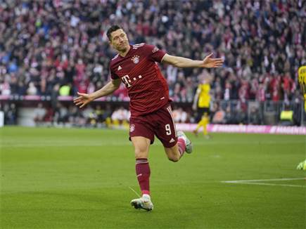 לבנדובסקי. הכפיל לבווארים (Getty)