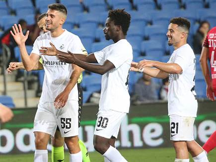 חגיגת סוף עונה באיצטדיון בנתניה (אודי ציטיאט)