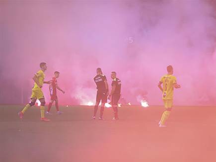 האווירה בבלומפילד היתה לא פחות מאדירה (דני מרון)