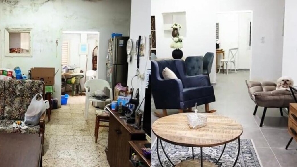 סיירת שיפוצים, ראשון לציון לפני ואחרי