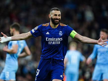 בנזמה. חגג פעמיים (Getty)