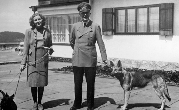 אדולף היטלר ואווה בראון (צילום: Fine Art Images/Heritage Images/Getty Images)