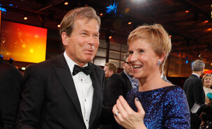 סוזן קלאטן ובעלה יאן קלאטן. האישה העשירה בגרמניה (צילום: Getty Images)