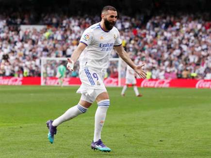 הכוכב הגדול חתם את החגיגה. בנזמה (GETTY)