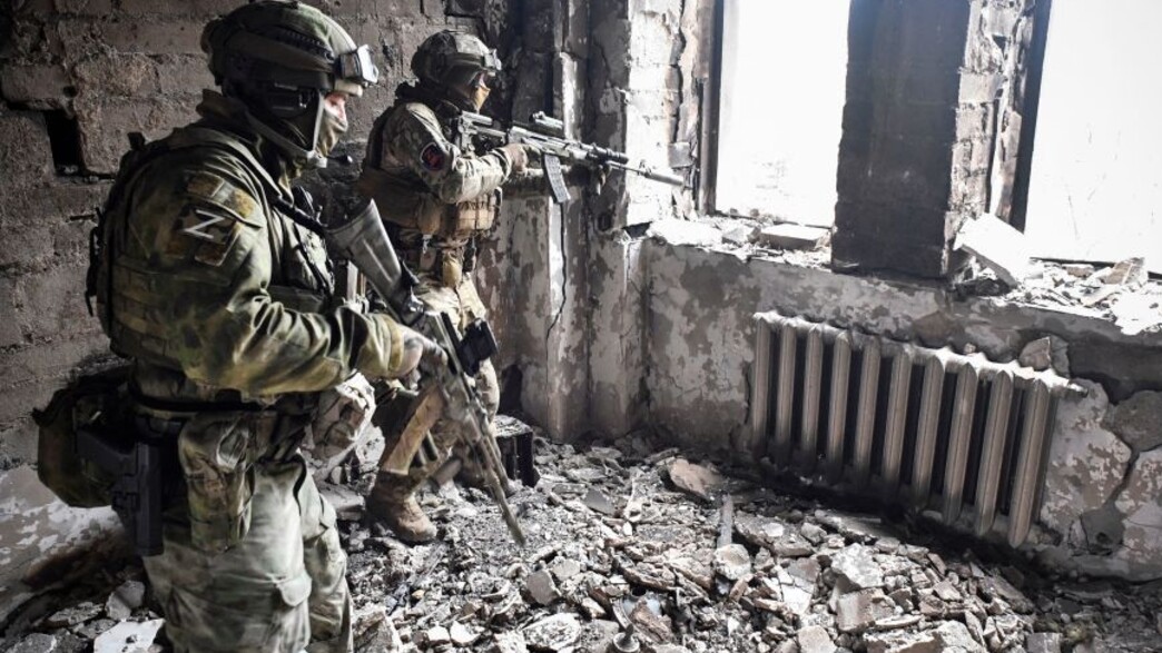 החזית באוקראינה (צילום: ALEXANDER NEMENOV/AFP/GettyImages)