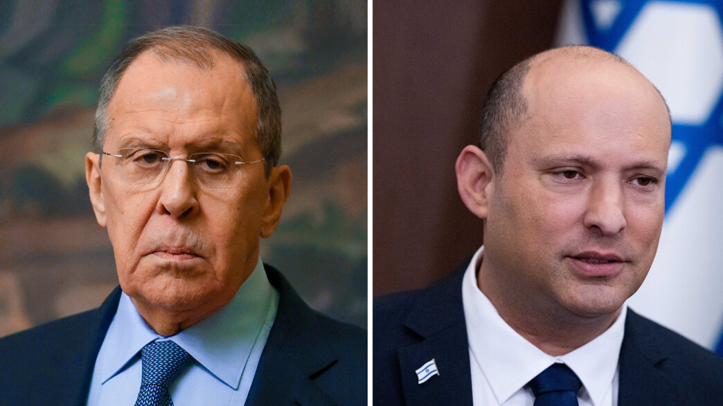 רה"מ נפתלי בנט וסרגיי לברוב רה"מ נפתלי בנט וסרגיי לברוב