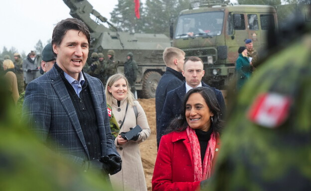 Justin Trudeau visiting Ukraine (Photo: Reuters)