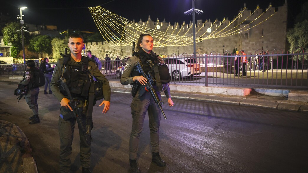 זירת הפיגוע בירושלים זירת הפיגוע בירושלים