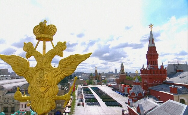 מצעד הניצחון, רוסיה (צילום: ap)
