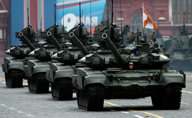 טנק T-90 בצבא רוסיה, ארכיון (צילום: רויטרס)