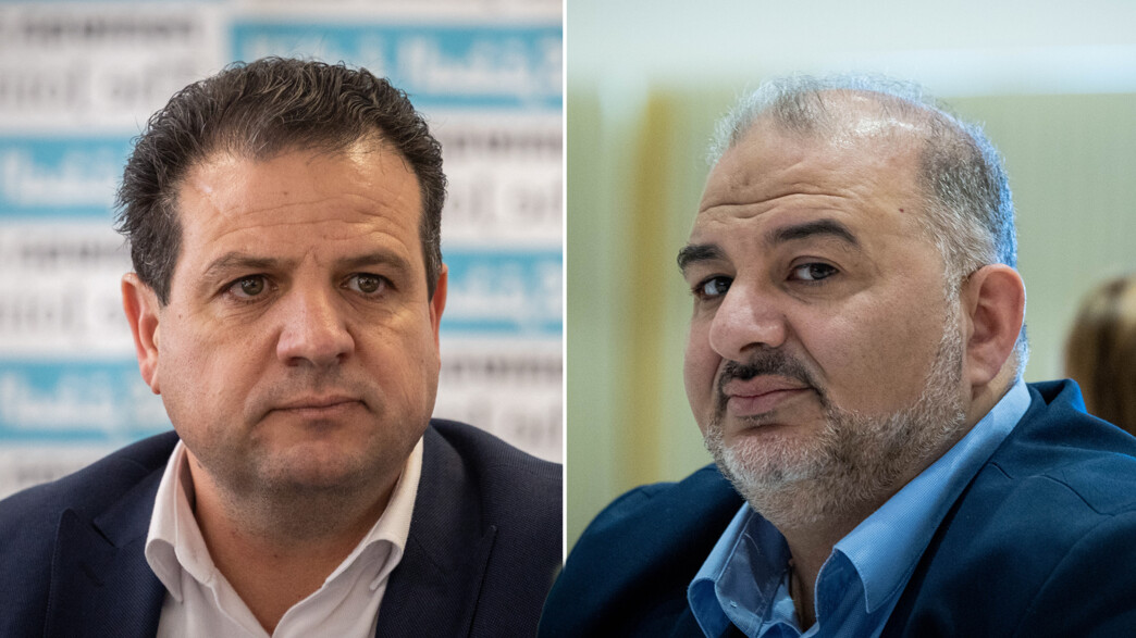 ח"כ מנסור עבאס וח"כ איימן עודה