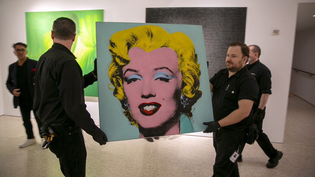 הדיוקן "מרילין מונרו" שבר שיא במכירה פומבית