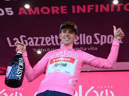 הסתפק במקום השני. לופס (הטוויטר הרשמי שלי Giro d'Italia) (צילום: ספורט 5)