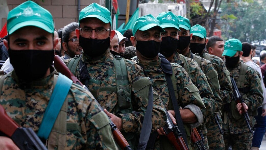 חמושי הארגון בלבנון (צילום: MAHMOUD ZAYYAT/AFP/GettyImages)